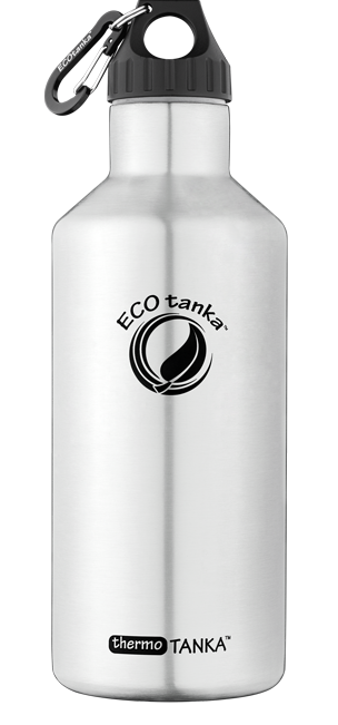 ECOtanka thermoTANKA 800ml vacuum stainless steel bottle ECOtanka thermotanka 800ml with poly loop lid