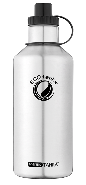 ECOtanka thermoTANKA 800ml vacuum stainless steel bottle ECOtanka thermotanka 800ml with poly loop lid
